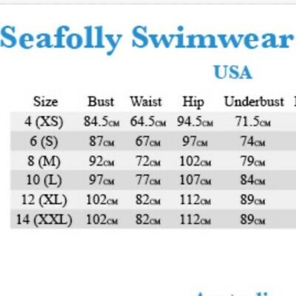 NWT $129 SEAFOLLY US 6 ACTIVE ONE SHOULDER - Picture 10 of 13